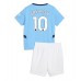 Maillot de foot Manchester City Jack Grealish #10 Domicile vêtements enfant 2024-25 Manches Courtes (+ pantalon court)